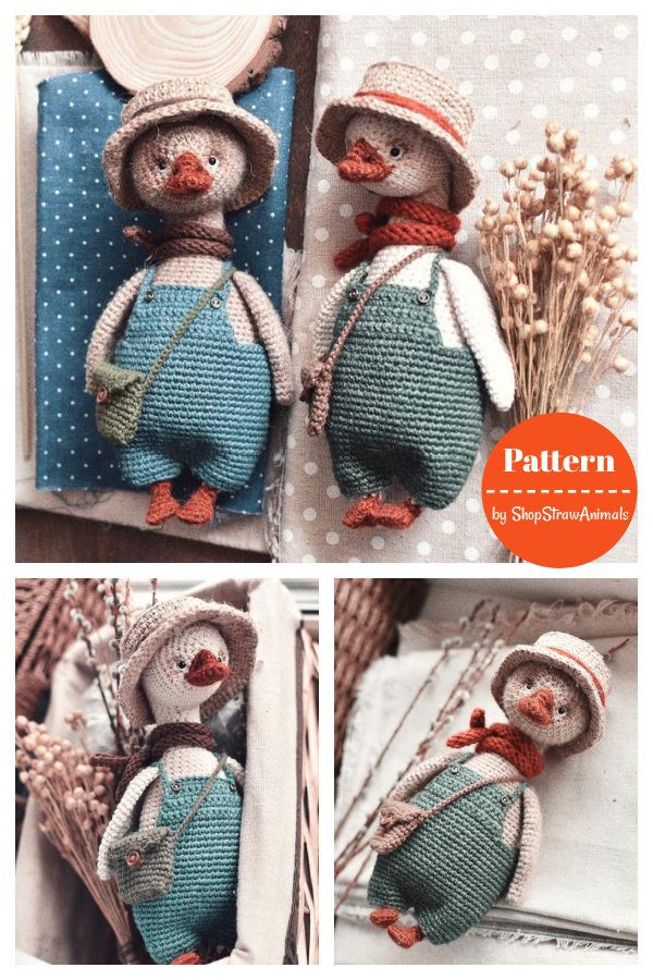 Amigurumi Goose Crochet Pattern