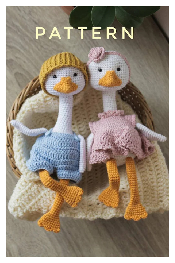 Amigurumi Goose Crochet Pattern 