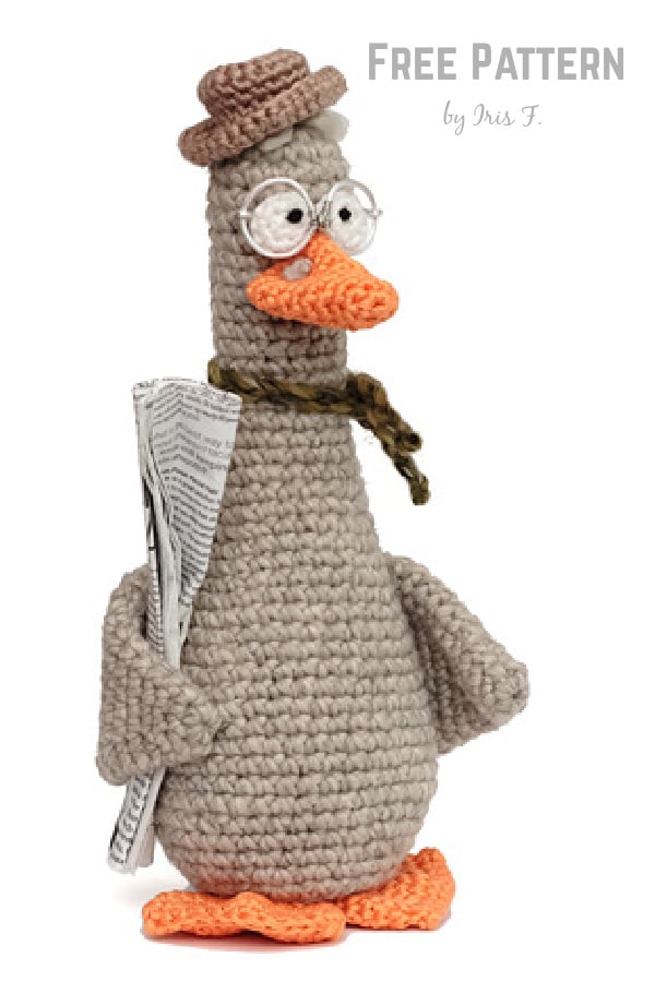 Amigurumi Goose Free Crochet Pattern 