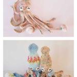 Amigurumi Hubble the Squid Free Crochet Pattern