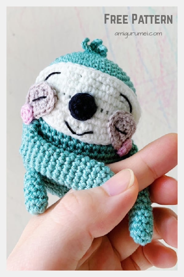 Amigurumi Sleepy Sloth FREE Crochet Pattern 