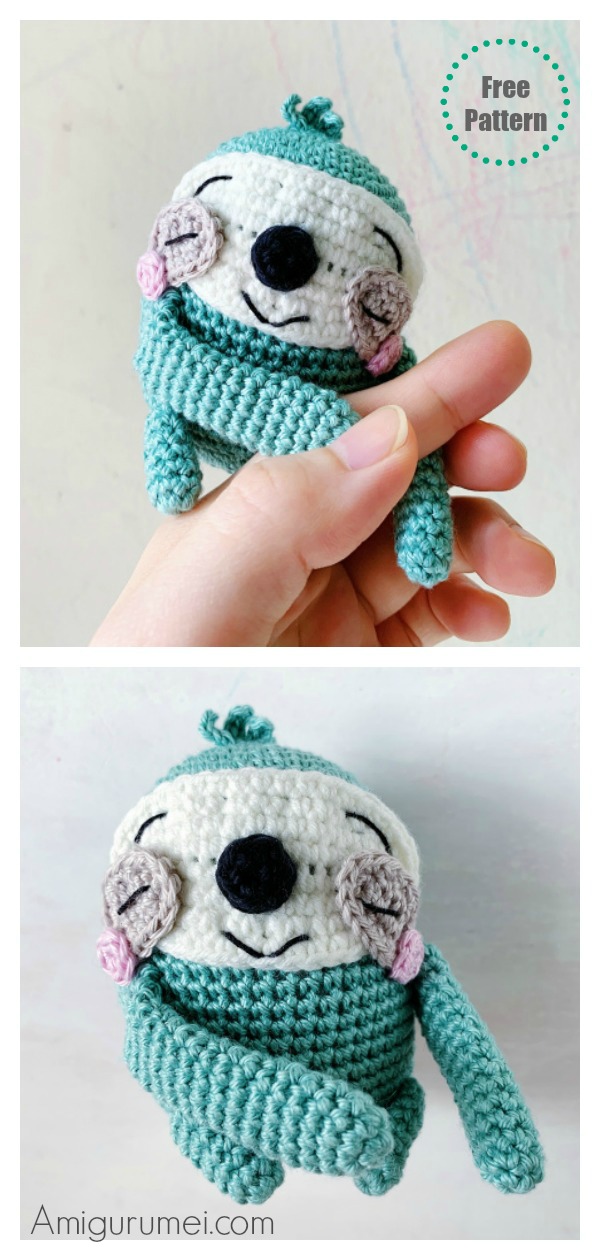 Amigurumi Sleepy Sloth FREE Crochet Pattern