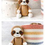 Amigurumi Sloth Free Crochet Pattern