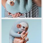 Amigurumi Sloth Stuffed Animal Crochet Pattern