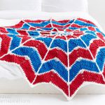 Spiderweb Blanket Free Crochet Pattern