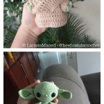 Baby Yoda Amigurumi Free Crochet Pattern