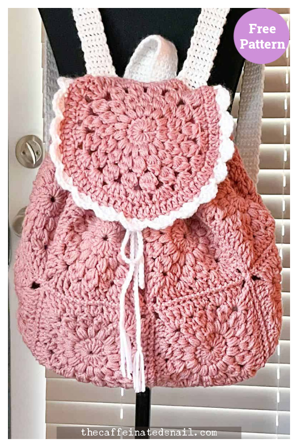 Backpack Free Crochet Pattern