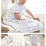 Christening Gown Charming Dress Free Crochet Pattern