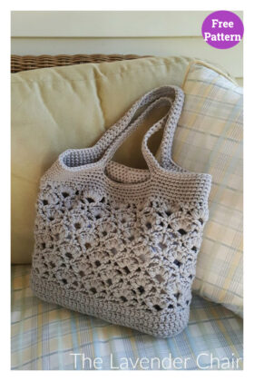 8 Fancy Market Bag Free Crochet Pattern