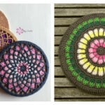 Mandala Style Trivet Potholder Crochet Patterns