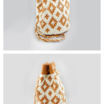 Mini Mochila Drawstring Bag Free Crochet Pattern