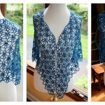 My Blue Jeans Shawl Free Crochet Pattern