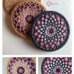 Solstice Trivets Free Crochet Pattern