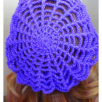 Spider Web Slouchy Hat Free Crochet Pattern