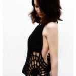 Spiderweb Halter Top Crochet Pattern