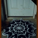 Spiderweb Mat Free Crochet Pattern