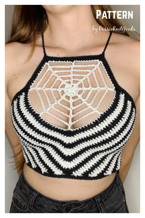 The Spiderweb Top Crochet Pattern