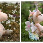 Winged Unicorn Amigurumi Free Crochet Pattern