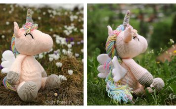 Winged Unicorn Amigurumi Free Crochet Pattern