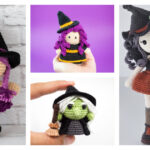 8 Halloween Witch Amigurumi Free Crochet Patterns