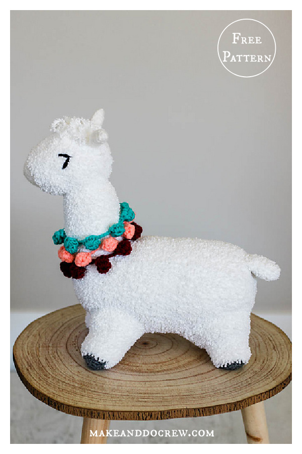 Amigurumi Llama Alpaca Free Crochet Pattern