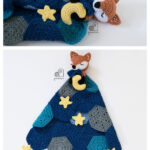 Amigurumi Fox Lovey Blanket Crochet Pattern