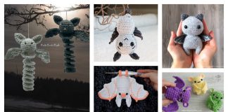 Amigurumi Little Bat Free Crochet Pattern