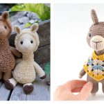 Amigurumi Llama Alpaca Free Crochet Pattern