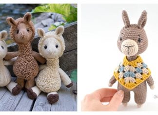Amigurumi Llama Alpaca Free Crochet Pattern