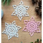 Aurora Snowflake Free Crochet Pattern and Video Tutorial