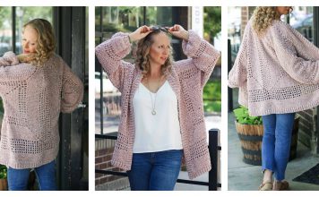 Brunch Cardigan Free Crochet Pattern