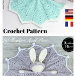 Bunny Lovey Blanket Crochet Pattern