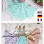 Bunny Lovey Blanket Crochet Pattern
