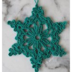 Chain Loop Snowflake Free Crochet Pattern