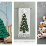 Christmas Tree Wall Hanging Crochet Pattern