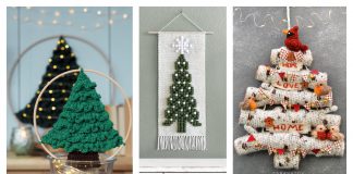 Christmas Tree Wall Hanging Crochet Pattern