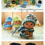 Christmas Wine Cork Ornament Free Crochet Pattern