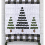 Cozy Pines Wall Hanging Free Crochet Pattern