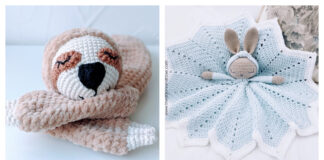Cute Baby Lovey Blanket Crochet Pattern