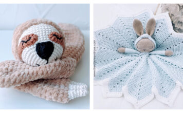 Cute Baby Lovey Blanket Crochet Pattern