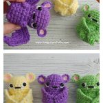 Cutie Pocket Bat Free Crochet Pattern