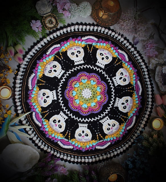Dia de los Muertos CAL Free Crochet Pattern