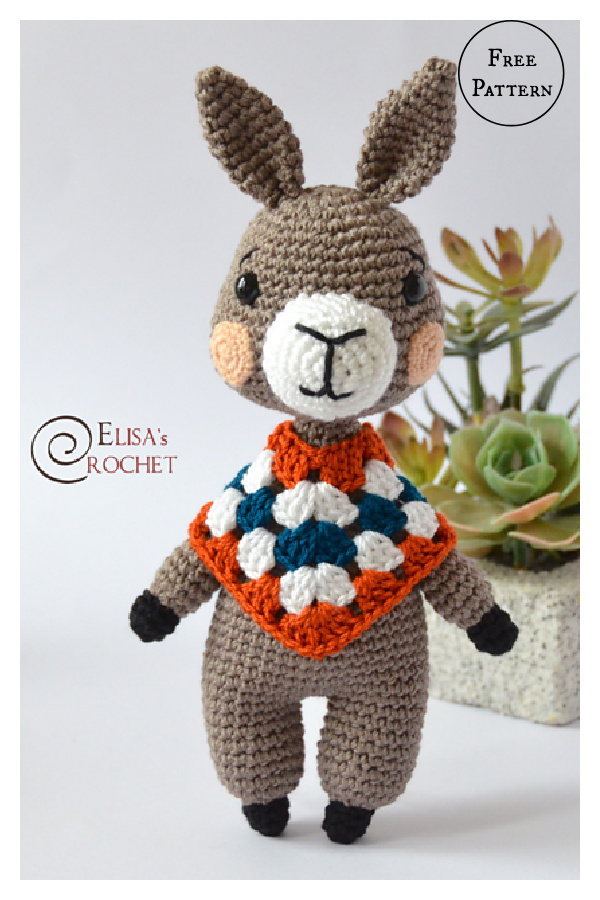 Fernando the Llama Amigurumi Free Crochet Pattern