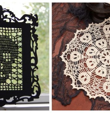 Halloween Doily Free Crochet Pattern