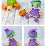 Halloween Witch Amigurumi Free Crochet Pattern