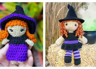 Halloween Witch Amigurumi Free Crochet Pattern