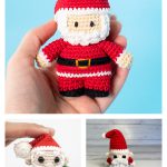 Mini Santa Claus Free Crochet Pattern