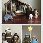 Nativity Set Free Crochet Pattern