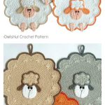 Sheep Potholder Crochet Pattern
