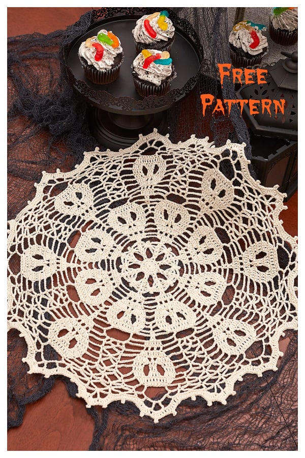 Skulduggery DoilyFree Crochet Pattern